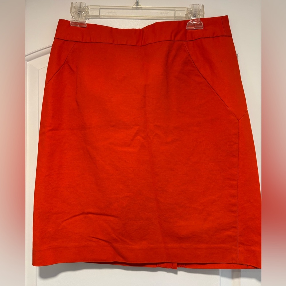 Grace Elements Bold Orange Mini Skirt